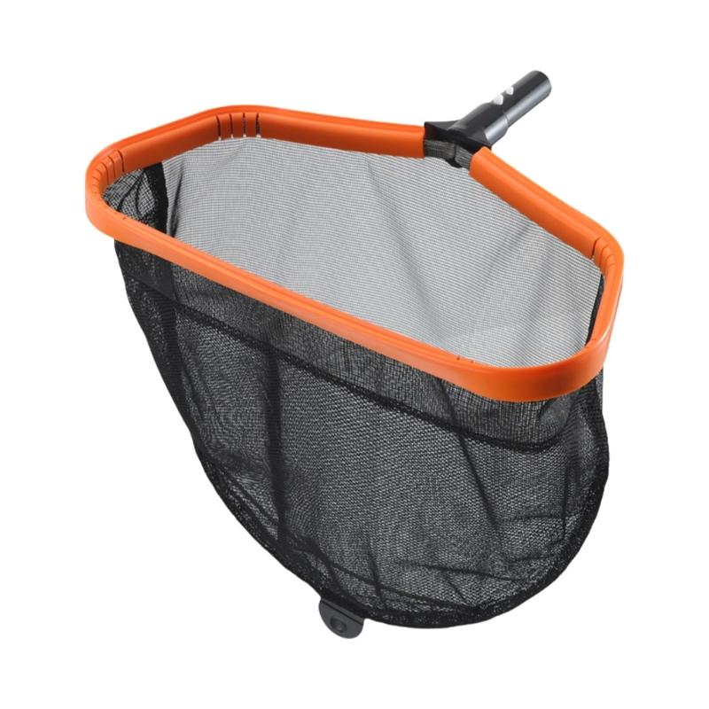 Large Capacity Pool Net Deeper Aluminum Frame Pool Skimmer Net Easy Connection Pool Net Cleaner Pool Cleaning Tool 1
