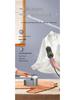Portable Handheld Electric Garment Steamer - Mini Rotating Folding Iron for Home Use