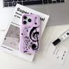 INS Trendy Musical Notes Phone Case For iPhone 17 16 15 14 13 12 11 Pro Max Plus Mini Case Clear Jelly Shockproof Soft Cover