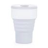 with Lid Collapsible Cups with Lid Silicone Portable Travel Tumbler Folding Coffee Cup  Dining