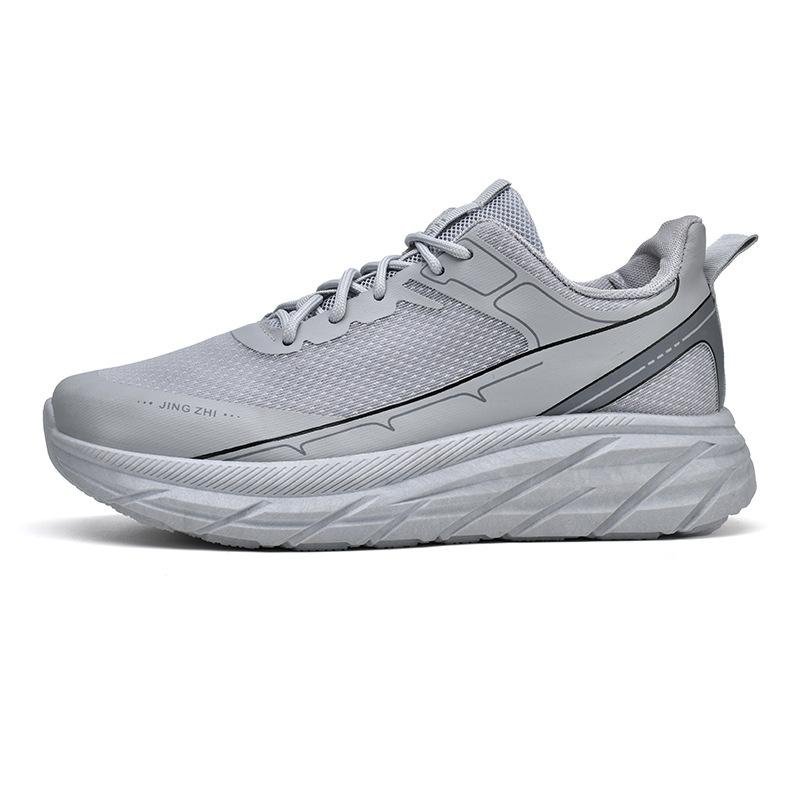Running Shoes Men's New Fashionable, Versatile, Breathable Sneakers, Thick-soled Comfortable Outdoor Sports Jogging Shoes Men