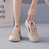 Fashion Shoes for Women's Mesh Hollow Out Thick Sole Inner Height Increase Casual Shoes Breathable Women's  Sneakers Zapatillas De Mujer