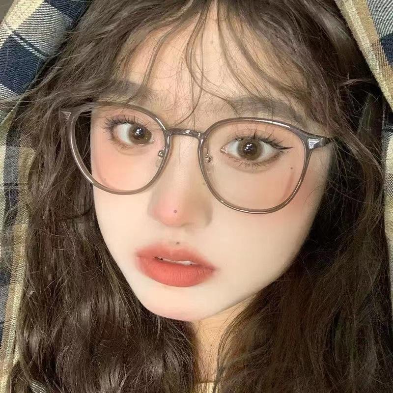 3Pcs Fashion Metal Round Retro Glasses For Women Men Circle Clear Lens Frame Eyeglasses Myopia Glasses