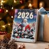 Unique Christmas Gift Panda Advent Calendar, 24 Days Countdown Contains Acrylic Ornament Set Ornaments, Cute Hanging Decorations for Tree Home