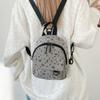 Leichte Umhängetasche Herz-Schleifen-Print Rucksack Niedlicher Freizeit-Rucksack Damen