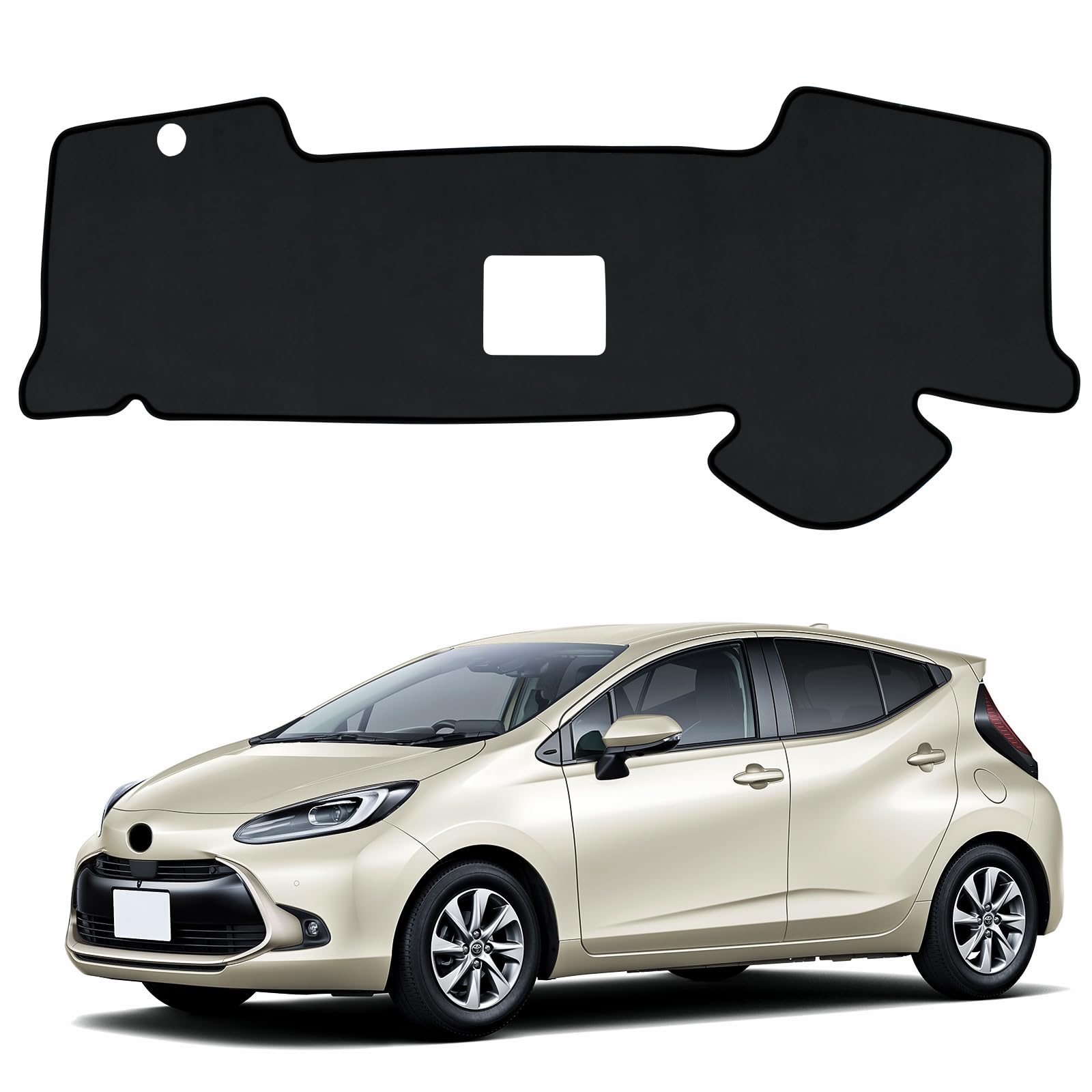 

Приборная панель серии Aqua 2-го поколения MXP, специально разработанная для приборной панели AQUA Sun, защитные внутренние детали интерьера для автомобилей без чёрный