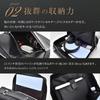 Business Large Slim Business PC Storage Business Black [Sacro] Men's Backpack, Capacity, Design, Bag, Backpack, Water-Repellent, Lightweight, Popular,