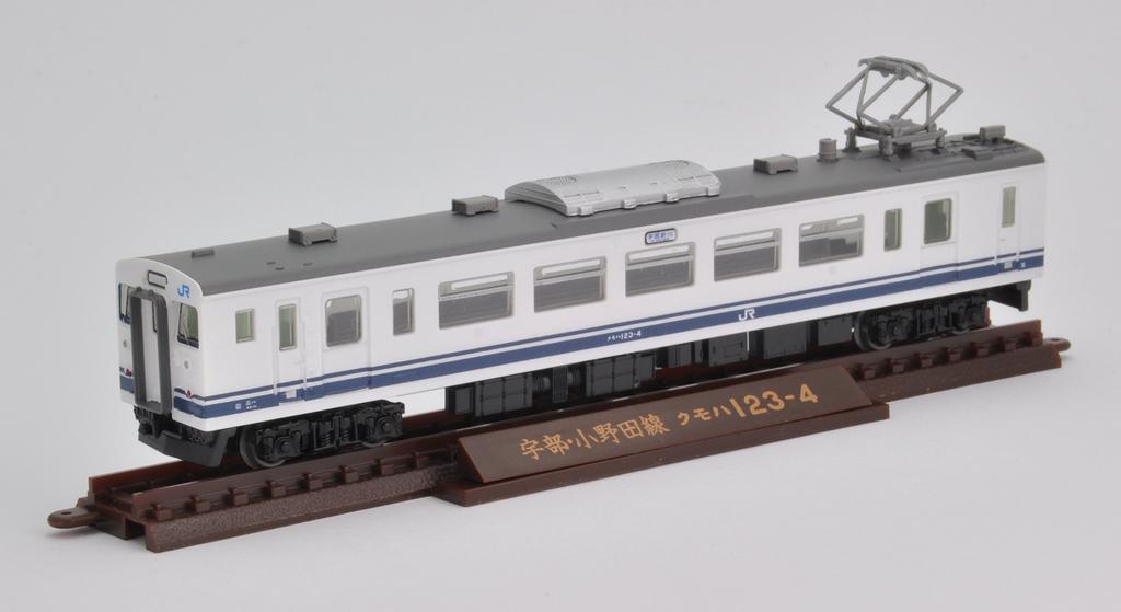 Tomytec GeoColle Railway Collection Iron Collection JR123 Series Line Set Diorama Supplies First Order Limited Ube/Onoda 2-Car (Manufacturer's