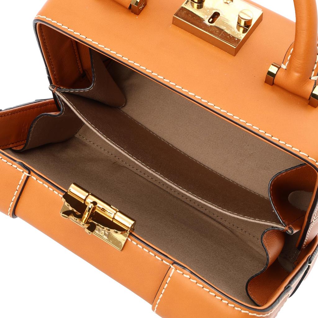 MCM Cognac Shoulder Bag MWR8ABF22 Women's [Used]