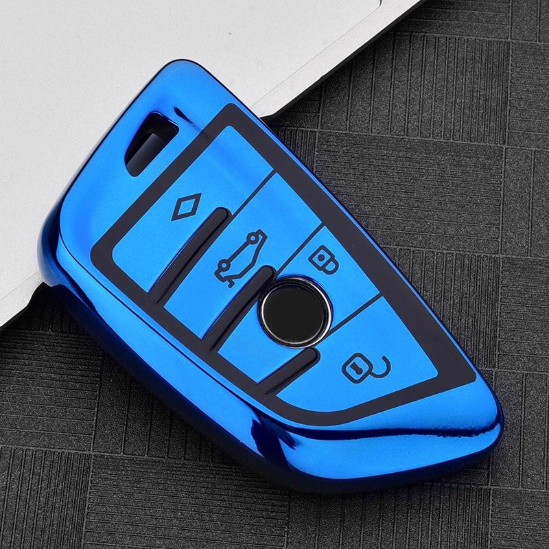 TPU pouzdro na dálkové ovládání od auta s přívěskem pro BMW X1 X3 X5 X6 X7 1 3 5 6 7 řady G20 G30 G32 G11 F15 F16 F20 F39 F48 G01 G02