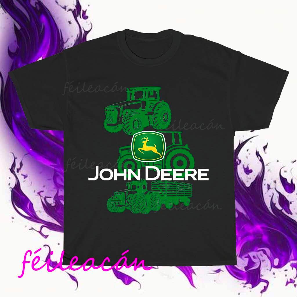 agriculture john deere Active Logo T-Shirt S