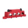 4 Stud Power Distribution Block with Cover 5 16in Weather Resistance 48VDC 250A for Car RV Marine