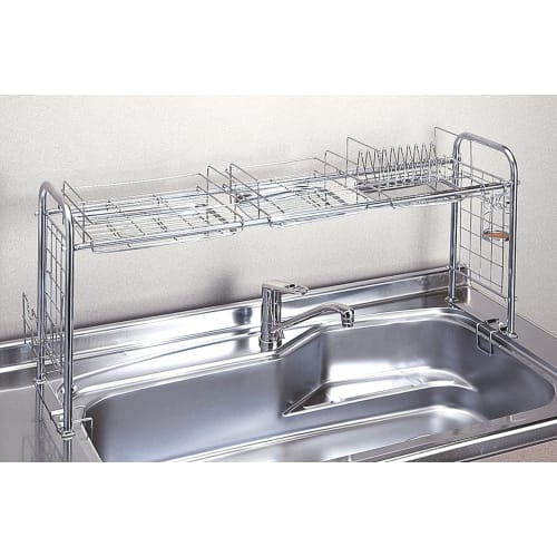 Sugiyama Metal Over-the-Sink Rack for Kitchen Storage, KS-2712