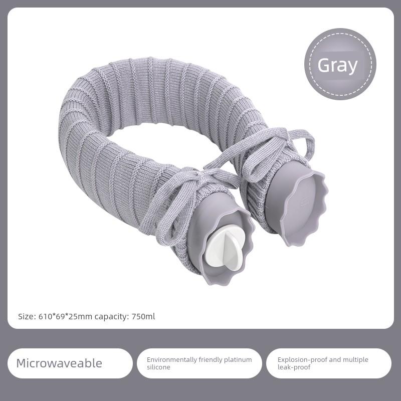 Japanese-Style Hot Compress Special Hot Water Bag for Filling with Water, Suitable for Neck Heating, Small Size for Use in Bed, Also Suitable for