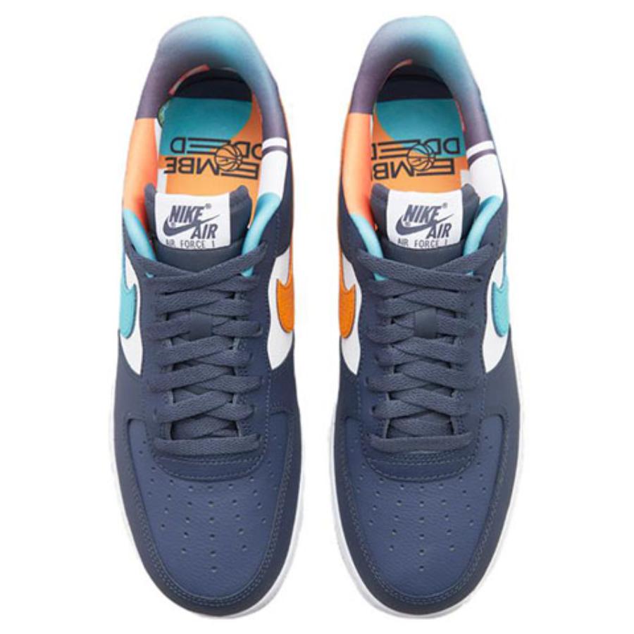 Nike Air Force 1 '07 LV8 Emb 'Thunder Blue Washed Teal' Sneakers DM0109-400