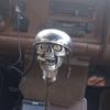 Halloween Decoration Shifter Knob Resin Skull Gear Shift Head Skeleton Shape Shift Knob Car Automatic Stick Shift Handle Stick