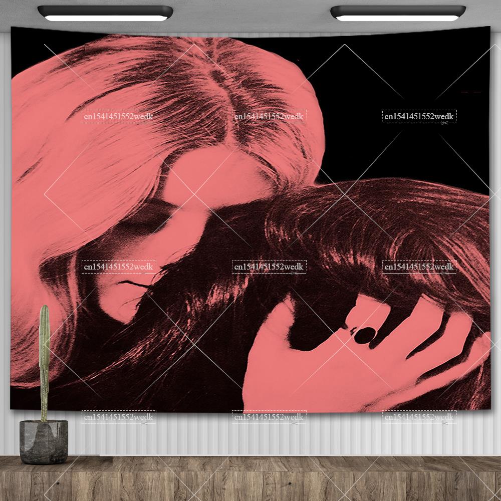 TV Girl Albums Who Really Cares Wall Poster Tapestry Psychedelic Couple Lover Art Tapestry Aesthetic Bedroom Decoration Painting