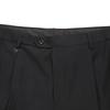 Dibenze Men's Plus Size Business Casual Straight Trousers