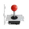Joystick DIY High Response Non-delayed Arcade Game Fighting Stick Controller with Ball for Players