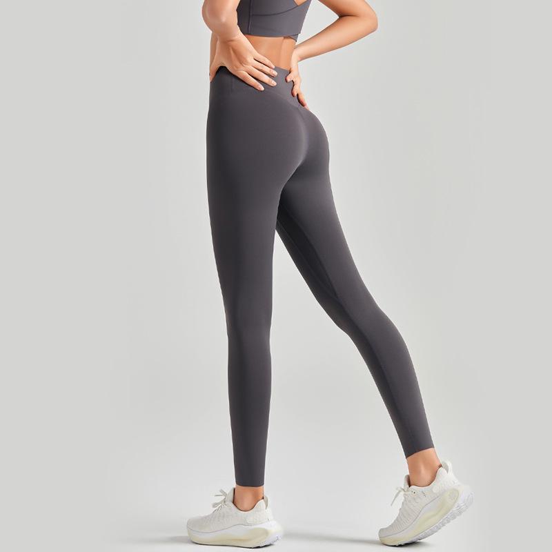 High Waist Hip Lift Yoga Leggings for Women - No Visible Lines, Perfect for Pilates and Fitness.