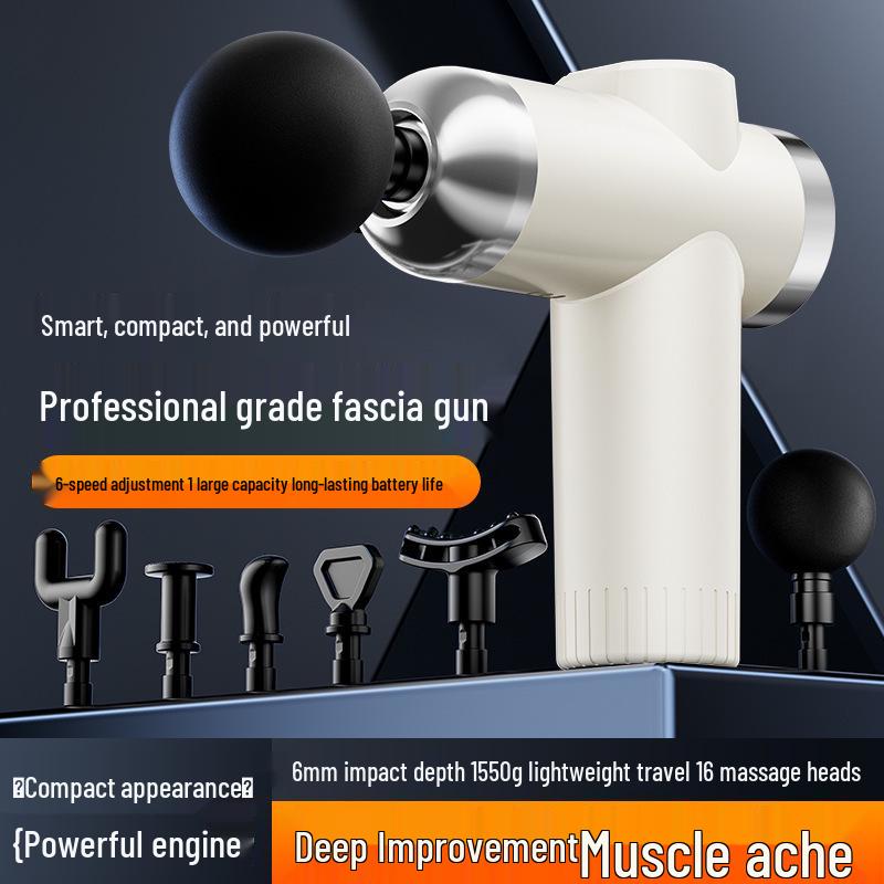 Mini Fascia Gun: Professional Massage for Muscle Relaxation - Silent, Multifunctional Neck Massager for Men and Women