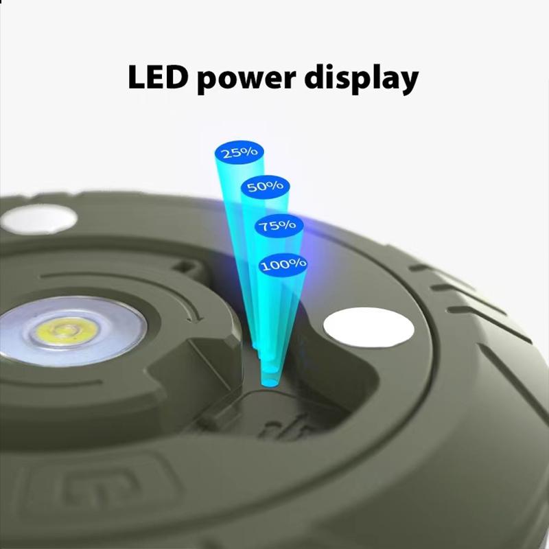 LED Camping Lamp Strip Atmosphere 10M délka Vodotěsný recyklovatelný světelný pás Venkovní zahradní dekorační lampa pro stanový pokoj