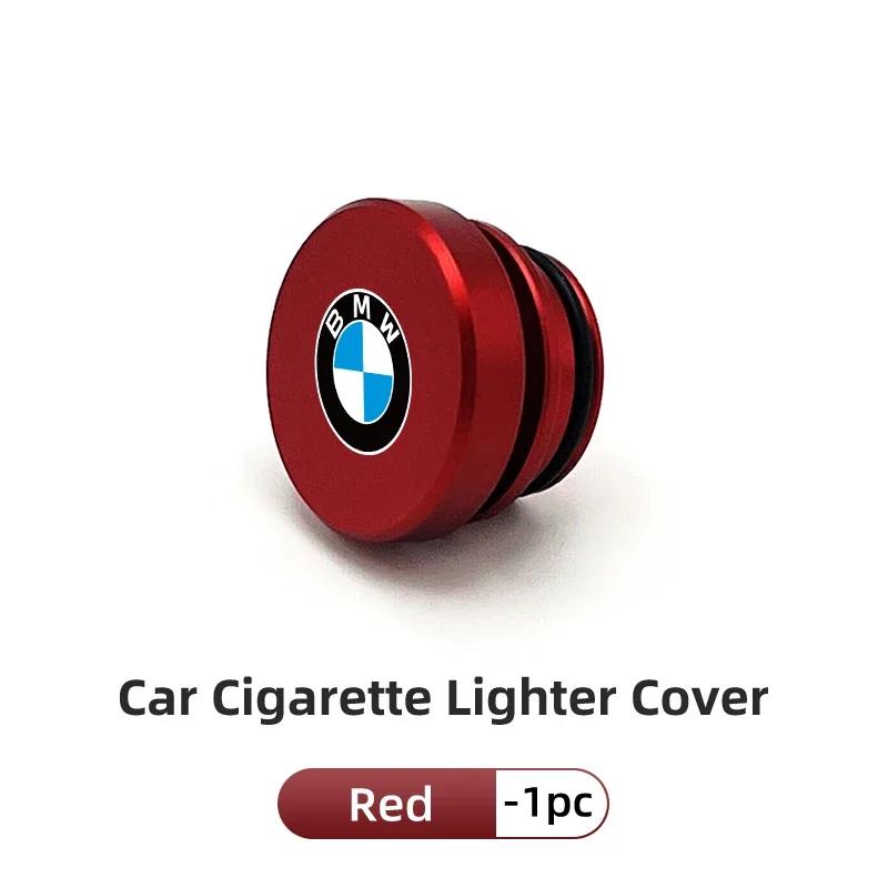 Car Sticker 2025 Hot Car Cigarette Lighter Dust Cover Protective Covers For BMW X1 X3 X5 X4 X6 G30 G20 E46 E90 E60 F10 F30 F20 F