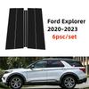 Ford Explorer 2020-2023 Window Trim and Mirror Pillar Stickers