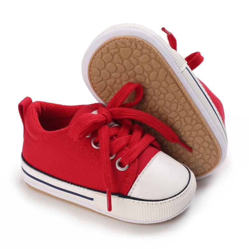 Scarpe Primi Passi per Neonati e Bambini Piccoli Suola Morbida Leggere Scarpe da Ginnastica per Neonati per Bambini e Bambine di 3 6 12 Mesi Tessuto Traspirante Calzature Casual