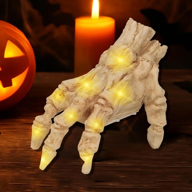 Halloween Electric Crawling Zombie Hand with Lights Spooky Sound ,Motion Sensor Animated Prop for Indoor Outdoor Decorations, Battery Operated