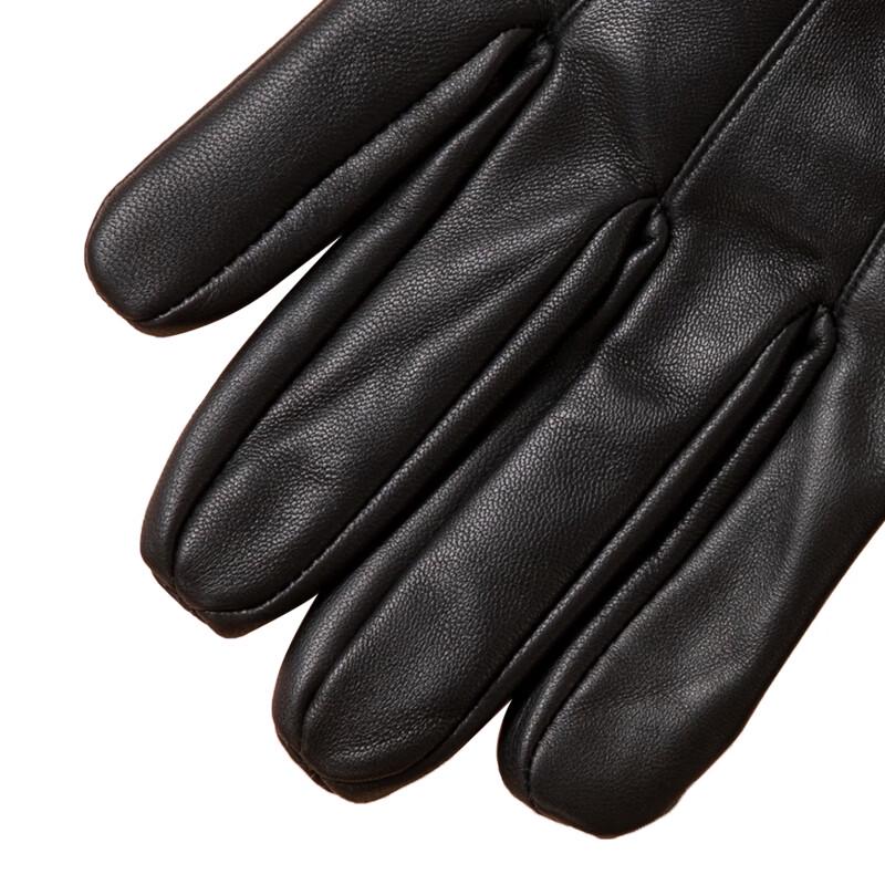 Aisi Yalan Men's Sheepskin Touchscreen Winter Gloves