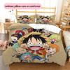 One Piece Pattern Bedding Quilt Set  Home Decoration  Gift (1 * Duvet Cover + 2 * Pillowcase  Without Core)