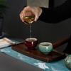 Japanese Ceramic Tea Cup Kiln Change Petal Kung Fu Tea Set