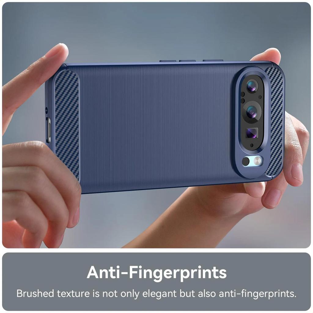 Phone Case For Google Pixel 9 ,flexible Tpu Fiber Protective Cover For Google Pixel 9
