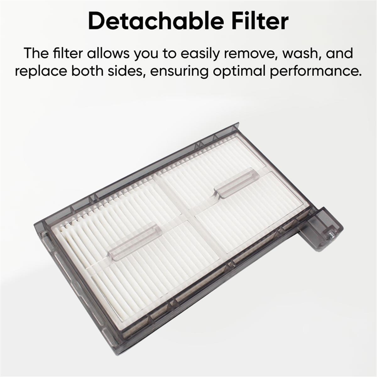 B98A-Replacement Washable Filters For Eufy X8 Pro / X8 Pro SES Robot Vacuum Cleaners Accessories HEPA Filter