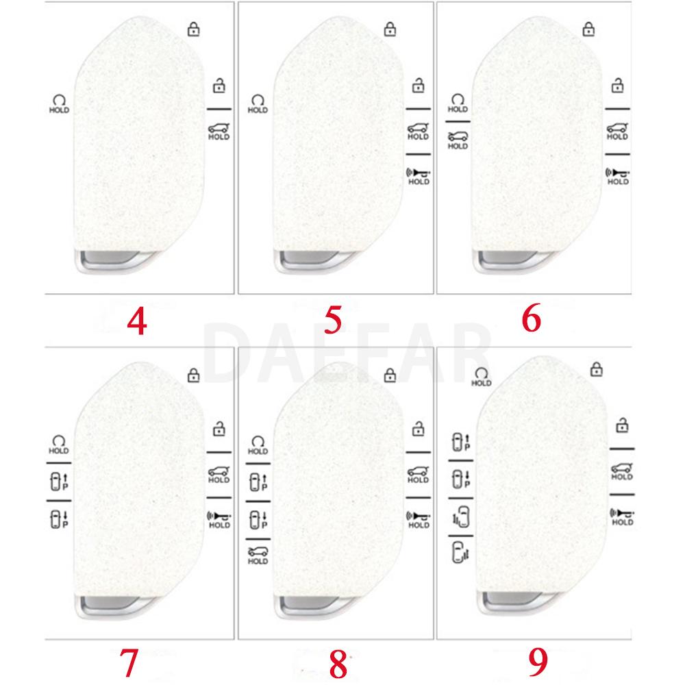 4 5 6 7 8 9 Buttons Tpu Car Key Case Fob Cover For Kia Picanto Sorento Mq4 Carnival Ka4 Morning K5 Carens Auto Remote Shell Bag