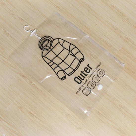 

YZ5256 Подвесной вакуумный мешок для хранения с крючком для одежды и пылезащитным чехлом