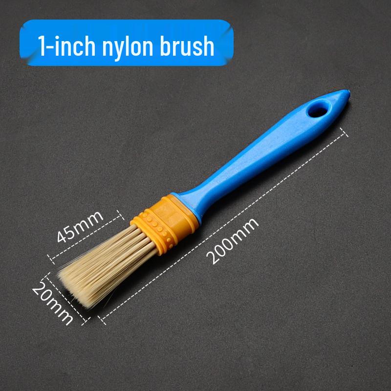 Soft Nylon Bristle Cleaning and Dust Removal Brush for Industrial Paint and Oil Application