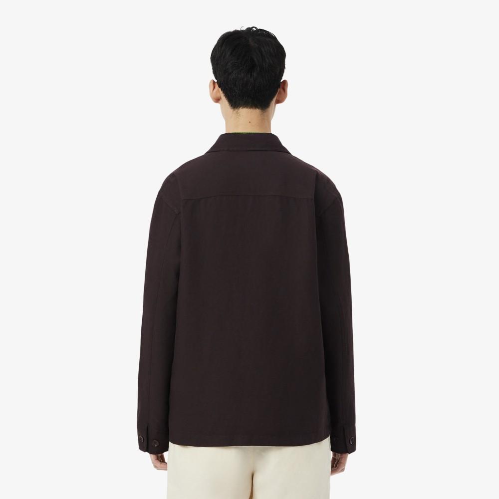 [lacoste] Men's Linen Blend Multi-Pocket Shacket CH5993-56G3LA