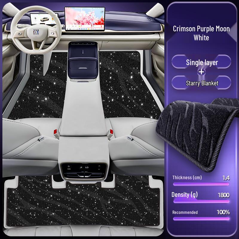 Eco-Friendly Waterproof & Dustproof Floor Mats for Zhijing L7 - Double-Layer Car Interior Accessory
