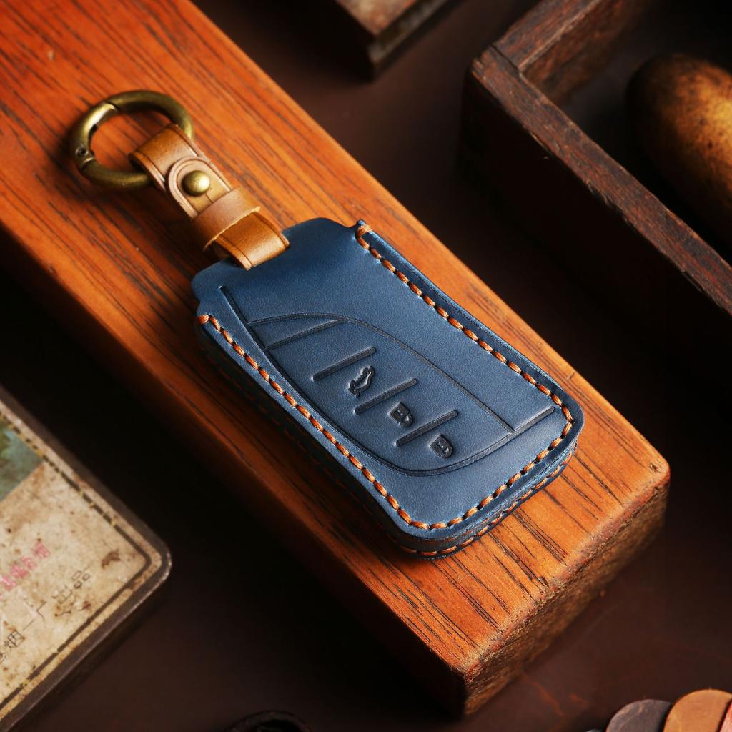 The Key Case Is Suitable for Lexus Es200/rx/es300/nx200 Lexus Car Key Case, Genuine Leather Handmade.