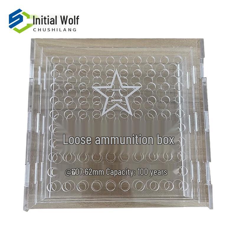 Transparent Ammunition Storage Box
