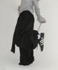 RONRON Wrap Shirring Balloon Jogger Pants Black