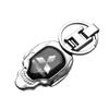 Auto Metalen Sleutelhanger Sleutelriem Cadeau Hanger Sleutelring Sleutelhouder Accessoires Voor Mitsubishi Lancer Asx Outlander Pajero L200 Galant
