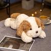 Creative Lying Dog Plush Toy Soft Puppy Pillow Stuffed Animal Pet Doll Cushion Adorable Room Decor Baby Girls Birthday Gift