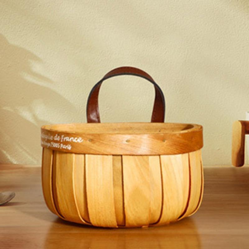 

Корзина для хранения имбиря и чеснока Плетеная корзина для хранения Кухня с зеленым луком Имбирь Чеснок Бамбуковая настенная подвесная корзина Коробка для хранения имбиря и чеснока 1pc