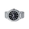 SEIKO 100m waterproof, fashionable and simple, solar Quartz, titanium strap, , men's watch, black dial SBXY063
