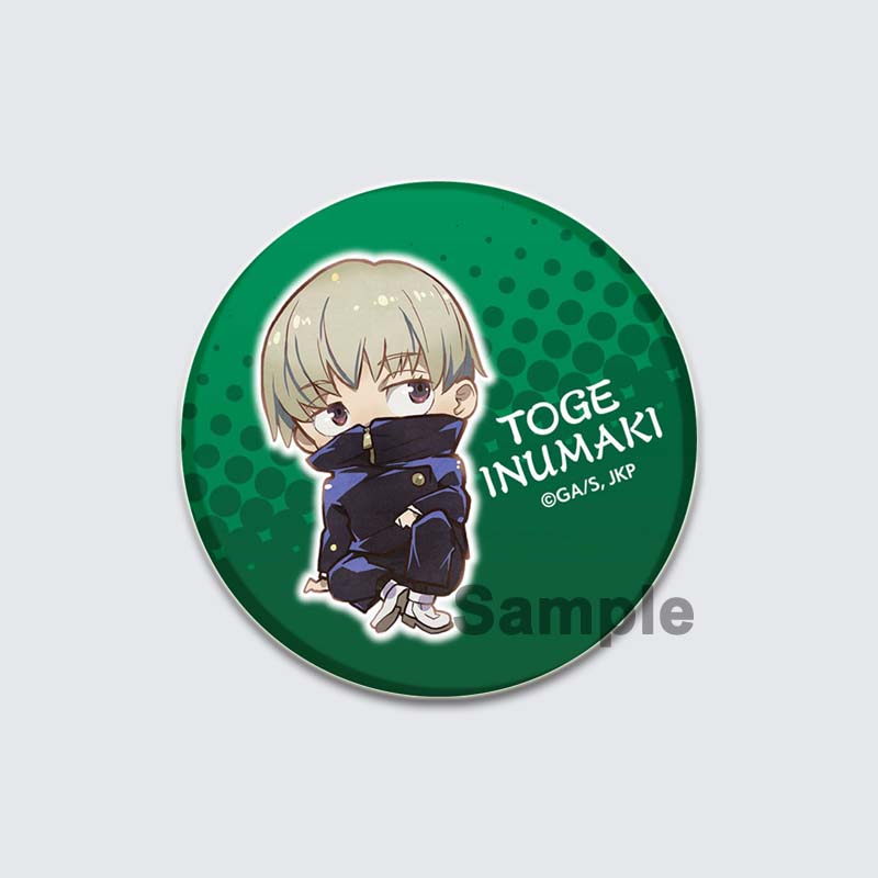 32/44/58mm Anime Jujutsu Kaisen Insigna Figura Gojo Satoru Yuji Itadori Desene animat rotund Ace lucrate manual DIY Rucsac Guler Brosa Accesorii