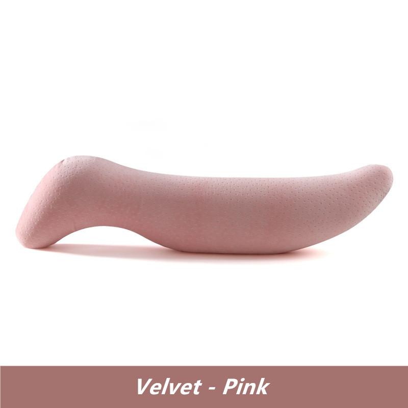 Boyfriend S-shaped Thailand Original Natural Latex Pillow Safety Relax Health Neck Pillow For Pregnant Side Sleeping Leg Pillows