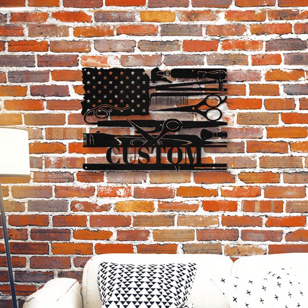Custom Metal Sign for Hair Salon Wall Decor Gift for Hairdressers